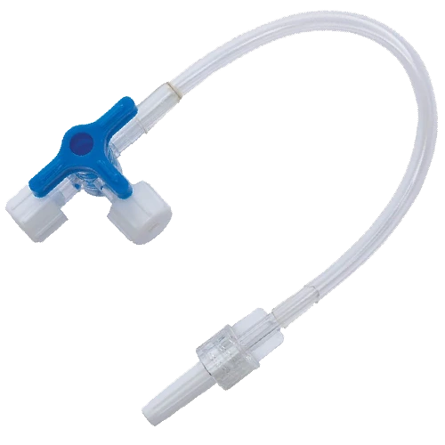 3 Way Stop Cock With Extension Line